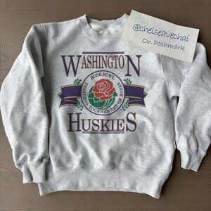 90s Vintage University of Washington Huskies Rose Bowl Sweatshirt, NCAA Shirt
